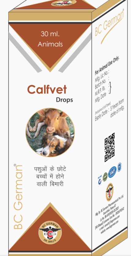Calfvet Homeopathy Medicine for Calves and Young Animals