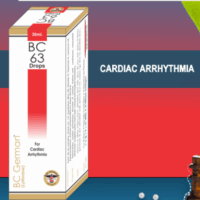 BC German BC 63 Drops Homeopathic Medicine for Irregular Heartbeat and Cardiac Arrhythmia