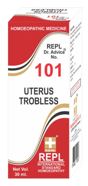 REPL Dr. Advice No. 101 Uterus Trobless Drop bottle for female reproductive health