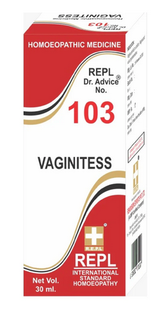 REPL Dr. Advice No. 103 Vaginitess Drop bottle for vaginal health and pelvic pain relief