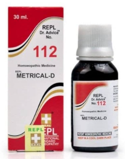 REPL Dr. Advice No. 112 Metrical-D bottle and packaging