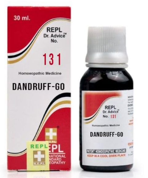 REPL Dr. Advice No.131 Dandruff-Go Drop for dandruff and itchy scalp relief