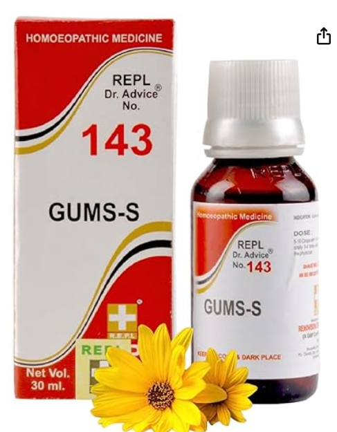 REPL Dr. Advice No.143 Gums-S Drop for Gum Disease and Oral Hygiene