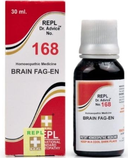 REPL Dr. Advice No.168 Brain Fag-En Drop for Brain Fatigue and Cognitive Health