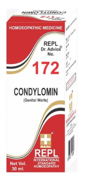 REPL Dr. Advice No.172 Condylomin Drop for Wart and Skin Health Support