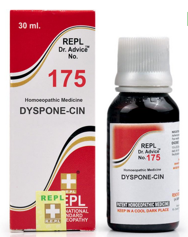 REPL Dr. Advice No.175 Dyspone-Cin Drop for Breathing Relief and Chest Congestion