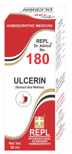 REPL Dr. Advice No.180 Ulcerin Drop for Indigestion and Heartburn Relief
