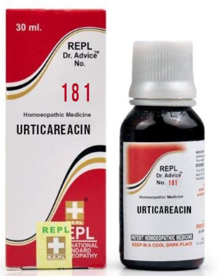 REPL Dr. Advice No.181 Urticareacin Drop for Urticaria and Gastric Ulcer Relief