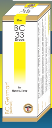 BC German BC 33 Drops for natural insomnia and sleep disorder relief