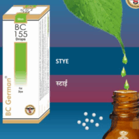 BC German BC 155 Drops for treating eyelid stye, reducing swelling and pain