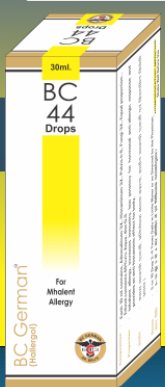 BC German BC 44 Drops for natural allergy relief, respiratory immunity, and histamine control