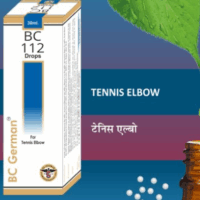 BC German BC 112 Drops for tennis elbow, joint pain, and tendon inflammation