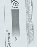 BC german BC-102 DROPS – Homeopathic Blood Purifier and Immunity Booster