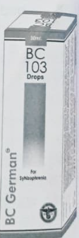 BC german BC-103 DROPS – Homeopathic Remedy for Mental Fatigue and Nervous Disorders