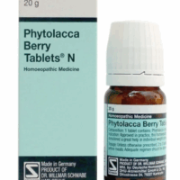 Dr Willmar Schwabe Germany Phytolacca Berry Tablet – Natural Appetite Suppressant for Weight Control