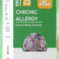 Image Alt Text: Burnett BT 25 Tablet for chronic skin and respiratory allergies