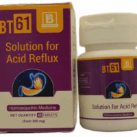 Burnett BT 61 homeopathic medicine for acid reflux