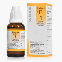 Bakson B1 Influenza & Fever Drops Bottle