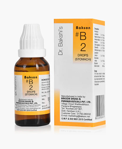 Bakson B2 Stomach Drops Bottle