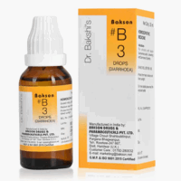 Bakson B3 Diarrhoea Drops Bottle