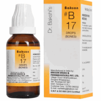 Bakson B17 Bones Drops – Natural Homoeopathic Solution for Bone Strength and Joint Pain Relief