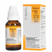Bakson B23 Skin Drops bottle – Homeopathic remedy for itching, eczema, psoriasis, and skin irritation