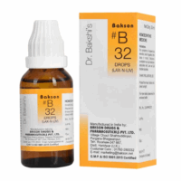 Bakson B32 Lax-N-Liv Drops bottle for natural constipation relief and digestive health