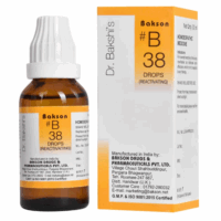 Bakson B38 Reactivating Drops – Homeopathic remedy to boost immunity and prevent infections
