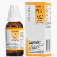 Bakson B62 Circulation Drops Bottle – Homeopathic Remedy for Blood Flow and Circulatory Support