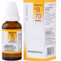 Bakson B70 Pancreatic Drops Bottle – Homeopathic Pancreatic Health Support