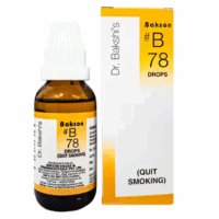Bakson B78 Quit Smoking Drops Bottle – Natural Remedy for Nicotine Withdrawal