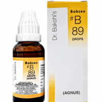 Bakson B89 Agnus Drops Bottle – Homeopathic Remedy for Men’s Vitality and Libido