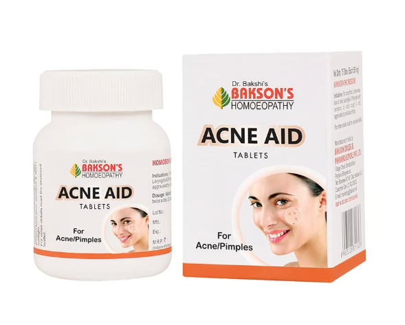 Bakson Acne Aid Tablets for natural acne and pigmentation treatment