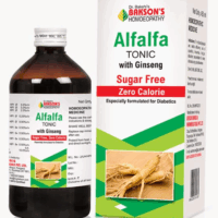 Bakson Alfalfa Tonic with Ginseng – Homeopathic drops for gallstones and kidney health