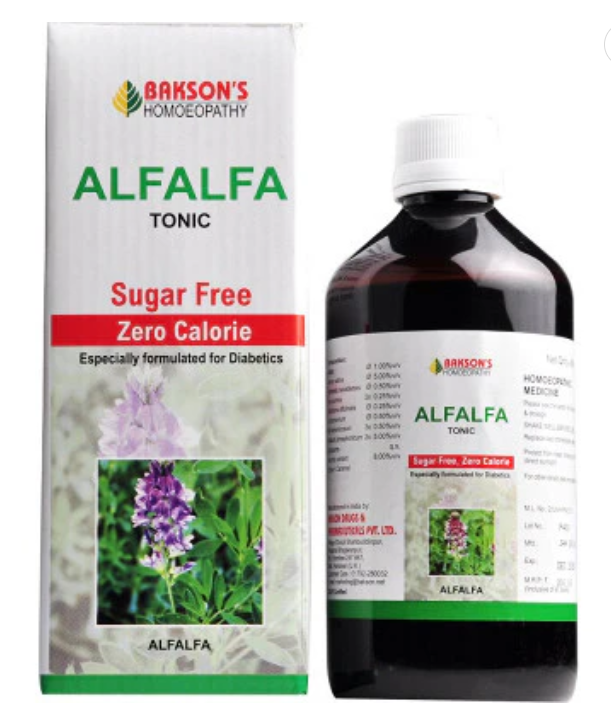Bakson Alfalfa Tonic – Natural homeopathic growth tonic for children and adults