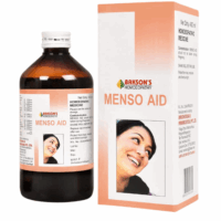 Bakson Menso Aid Syrup – Natural Homeopathic Remedy for Menstrual Health