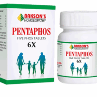 Bakson Pentaphos Tablets 6X – Homeopathic medicine for fatigue, stress & weakness