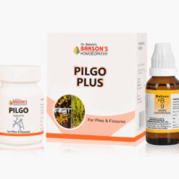 Bakson Pilgo Plus – Homeopathic Piles Relief Tablets for Hemorrhoids and Rectal Pain