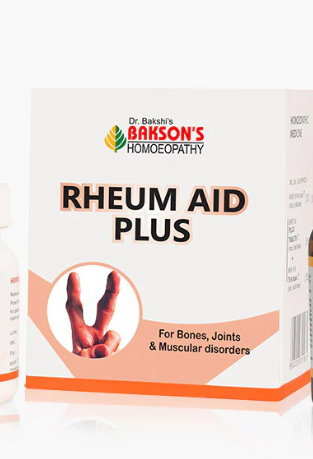 Bakson Rheum Aid Plus – Homeopathic Tablets for Joint Pain & Muscle Weakness