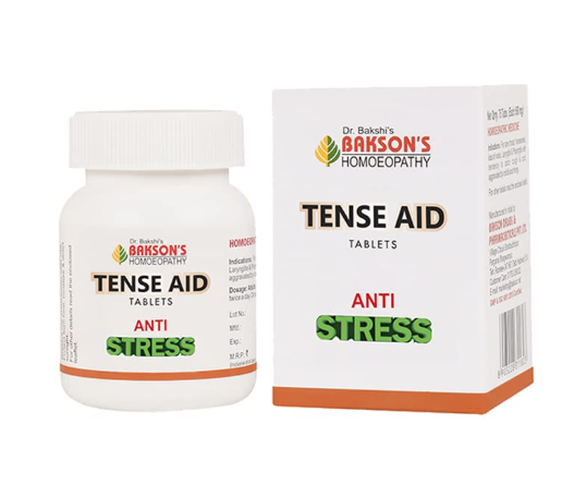 Bakson Tense Aid Tablets – Homeopathic Stress Relief