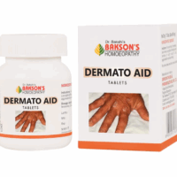 Bakson Dermato Aid Homeopathic Tablets for Skin Problems