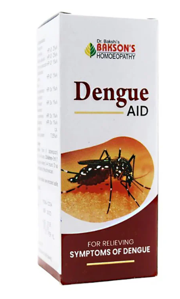 Bakson Dengue Aid Homeopathic Drops for Dengue Fever Relief