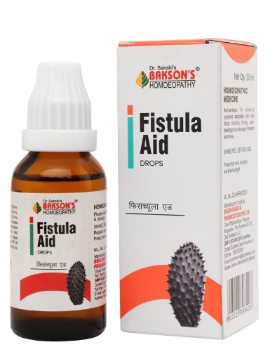 Bakson Fistula Aid Drop – Homeopathic Relief for Anal Fistula