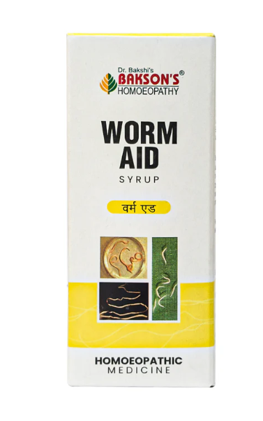Bakson Worm Aid Syrup – Homoeopathic Deworming Medicine
