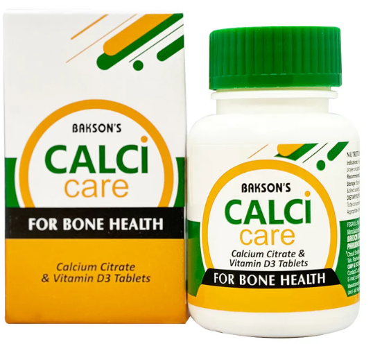 Bakson Calci Care Tablets – Bone and Muscle Support