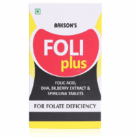 Bakson Foliplus Tablet – Folic Acid and Nutritional Support