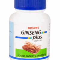 Bakson Ginseng Plus Capsules for Energy, Cognition & Stress Relief