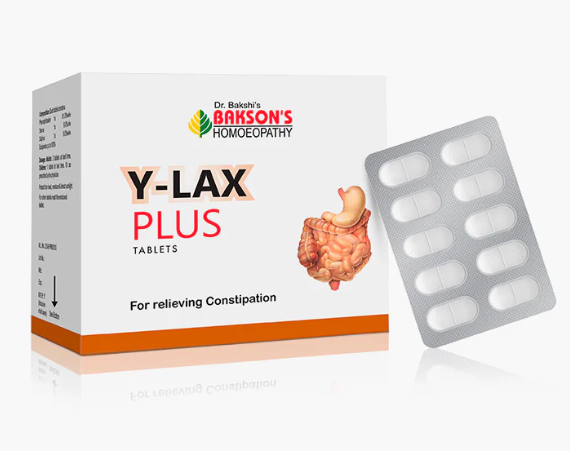 Bakson Y-Lax Plus Tablet for Constipation Relief