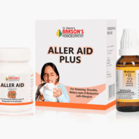 Bakson Aller Aid Plus tablets – Natural homeopathic remedy for allergies, sinusitis, and hay fever