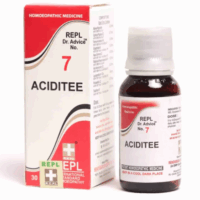 REPL Dr. Advice No.7 Acidity Drops homeopathic medicine for acidity and gastric relief